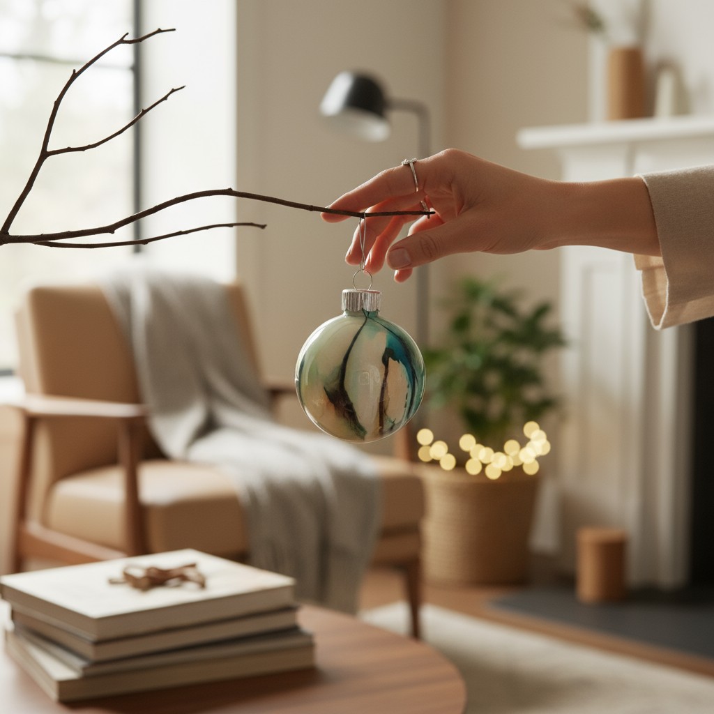 Handcrafted Holiday Magic: Inside My 2025 Alcohol Ink Ornament Collection and The Colors I Used